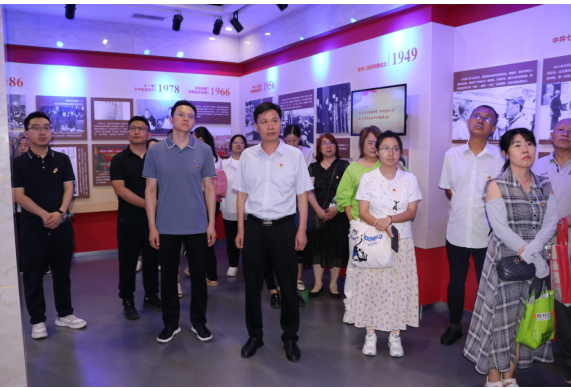 省注册会计师资产评估行业党委组织参观“严明纪律 知畏笃行”党纪学习教育专题展